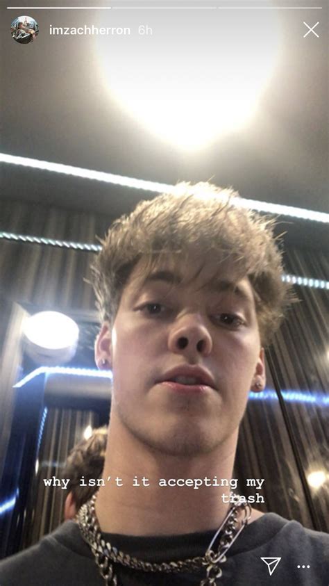 is zach herron still alive.